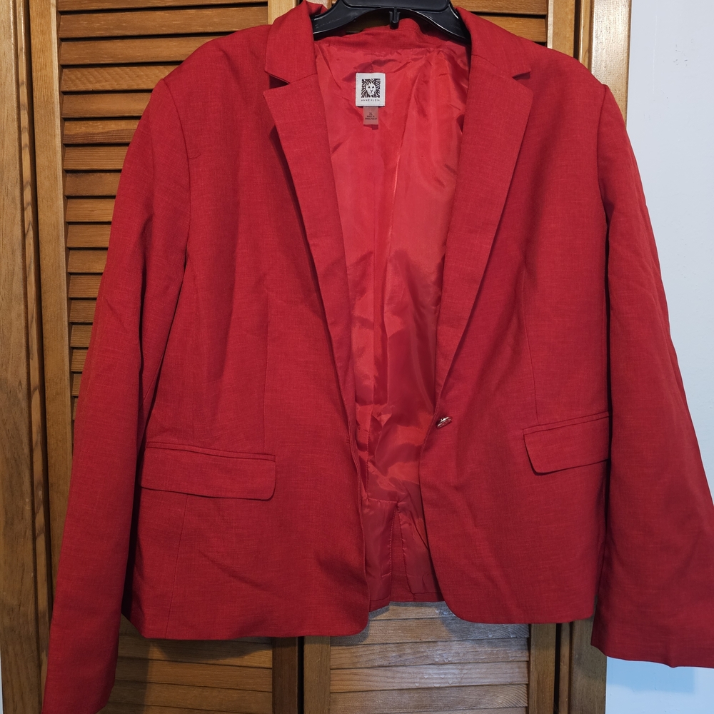 Red Blazer Jacket